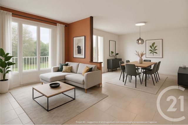 Appartement à vendre - 4 pièces - 100.68 m2 - VENDOME - 41 - CENTRE - Century 21 Girault Immobilier